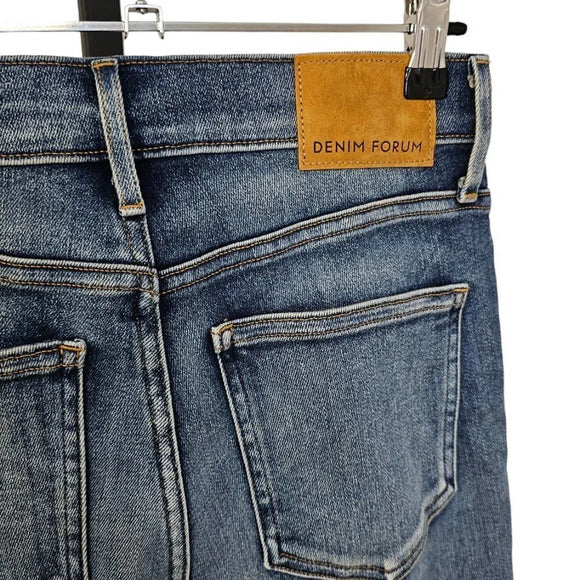 Denim Forum The Jane Mid Rise Boot