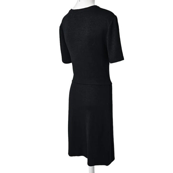 Aritzia Wilfred Free Katz Twist Front Cut Out T-Shirt Dress