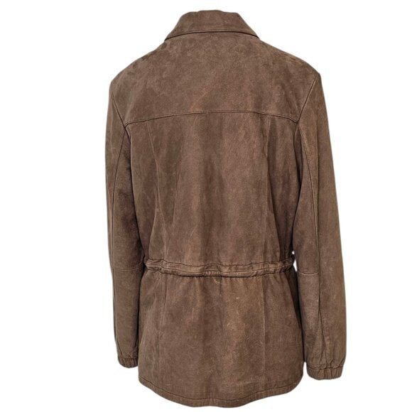 Wilson's Leather Cinch Waist Genuine Leather Jacket