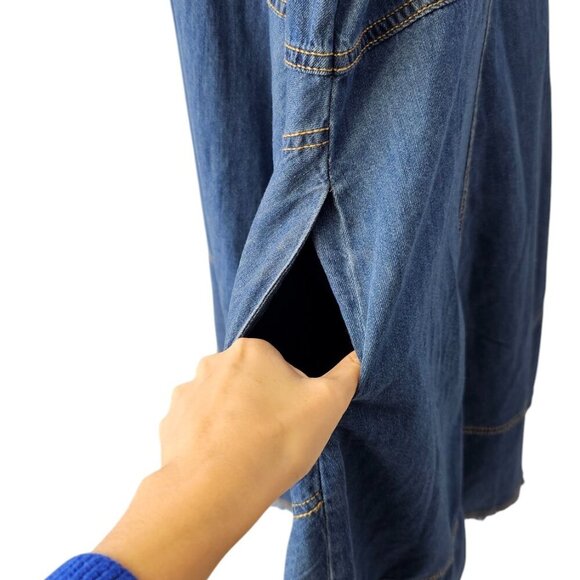 Anthropologie Pilcro Sleeveless Halter Swing Midi Dress