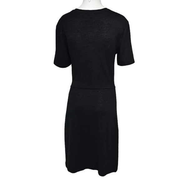 Aritzia Wilfred Free Katz Twist Front Cut Out T-Shirt Dress