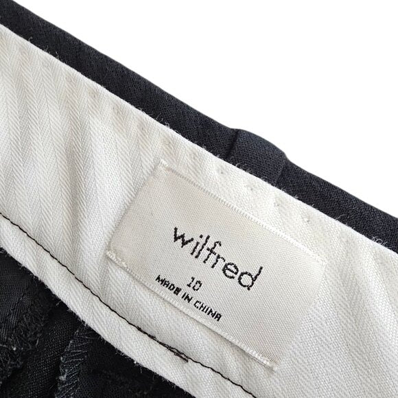Aritzia Wilfred High Rise Straight Pants
