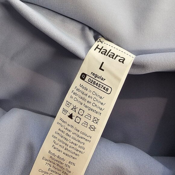 Halara Breezeful High Waisted, High Low Ruffle 2 in 1 Maxi Skirt