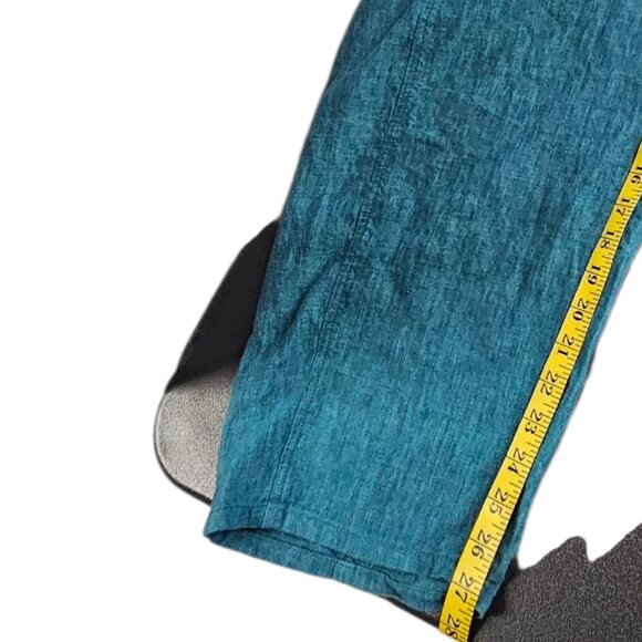Eileen Fisher 100% Linen Pull On Pant