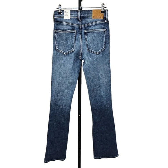 Denim Forum The Jane Mid Rise Boot