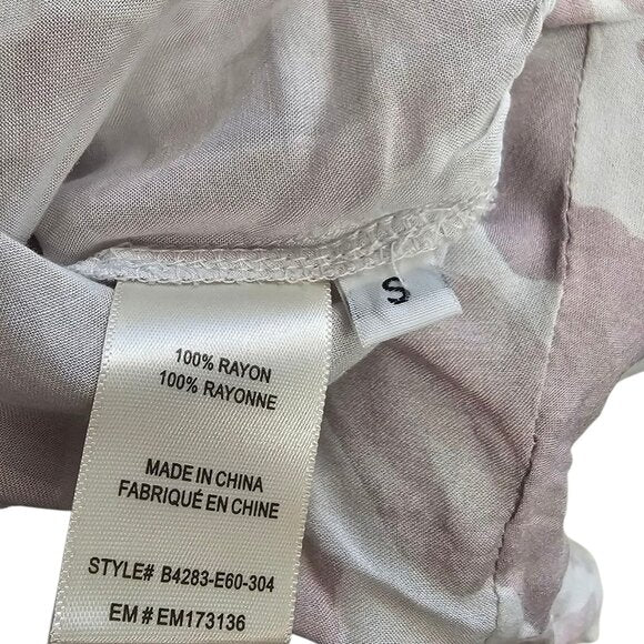 Anthropologie Bella Dahl Cinch Bottom Sheer Blouse