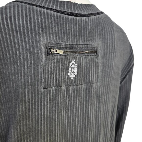 Free People Movement Position Tunic Layer Long Sleeve Shirt Dress