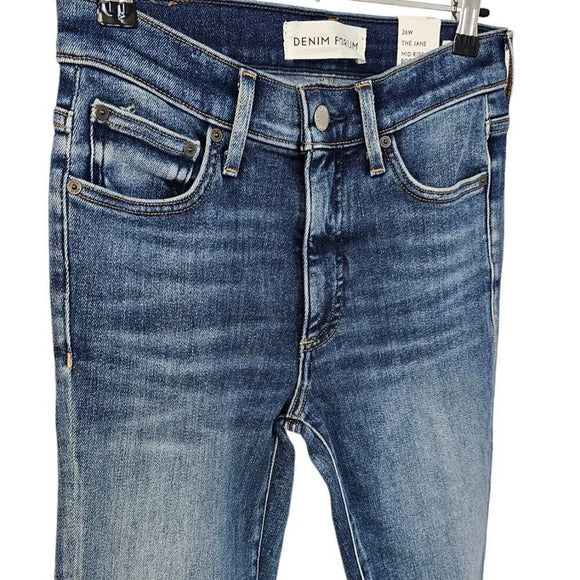 Denim Forum The Jane Mid Rise Boot