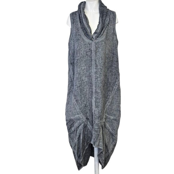 Athena Marie 100% Linen Lagenlook Long Dress