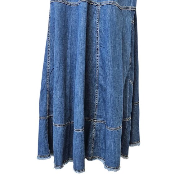 Anthropologie Pilcro Sleeveless Halter Swing Midi Dress