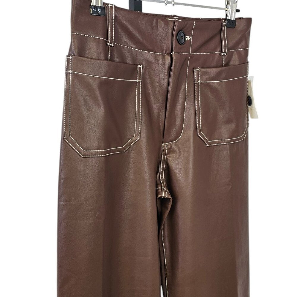 Anthropologie Maeve The Colette Crop Wide-Leg Pants