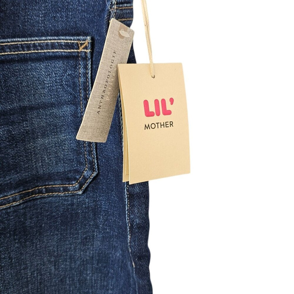 MOTHER The Patch Pocket Rambler Sneak Jeans