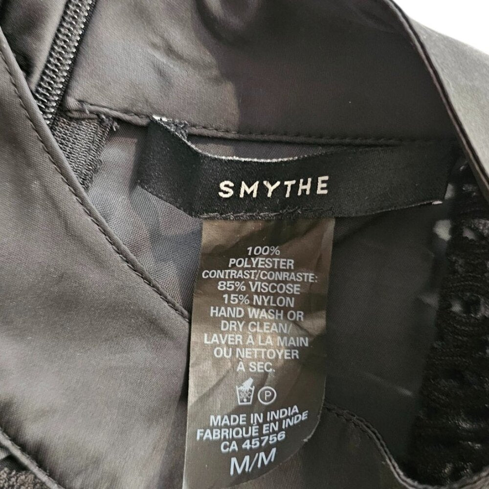 SMYTHE Womens Mock Neck Prairie Tunic