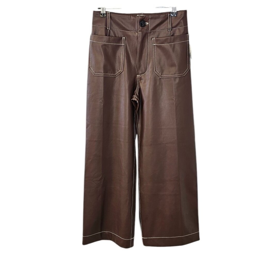 Anthropologie Maeve The Colette Crop Wide-Leg Pants