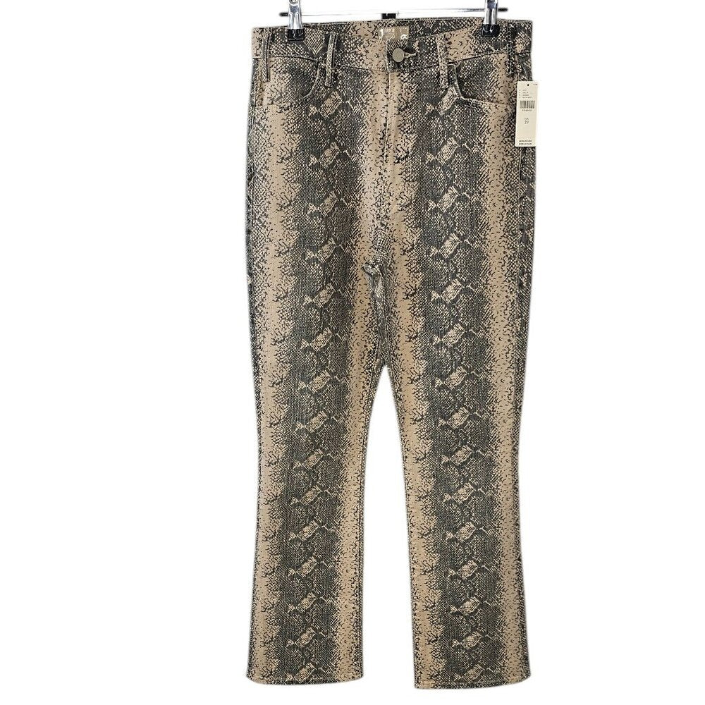 MOTHER Womens The Hustler Flood Jeans