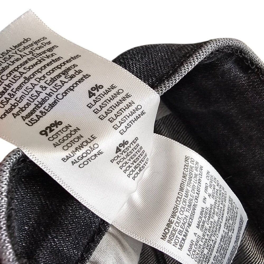 MOTHER Womens The Insider Crop Strep Fray Jeans