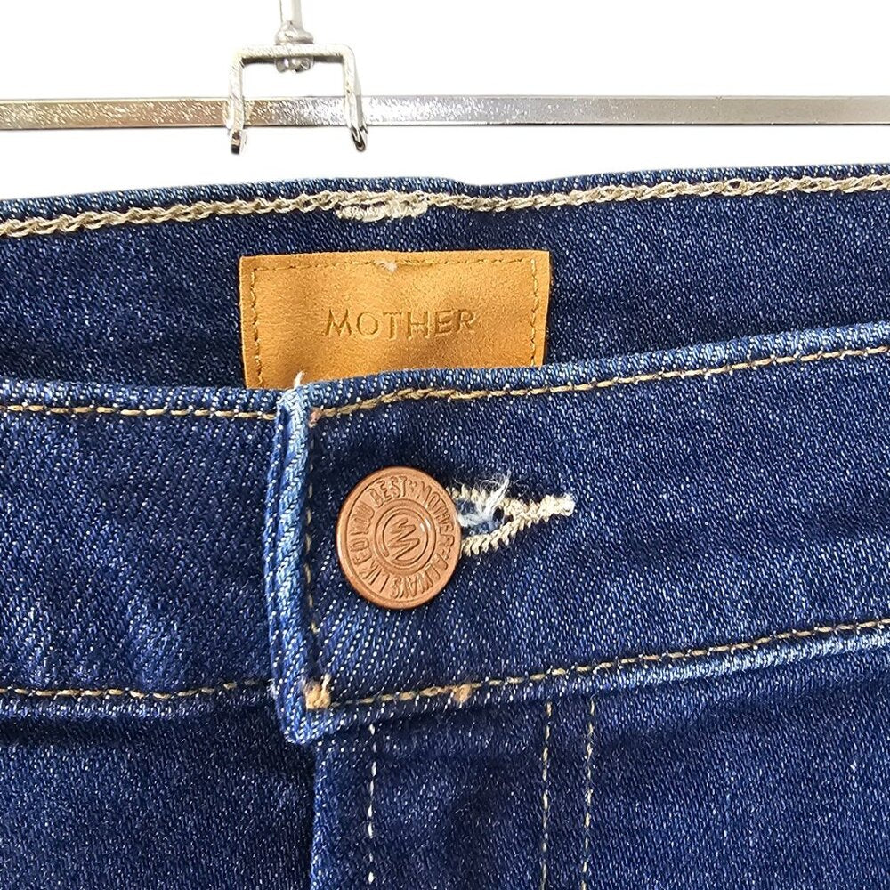 MOTHER The Patch Pocket Rambler Sneak Jeans
