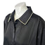 Jason Wu Womens Rhinestone Collar Button Up Blouse