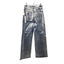 Joe's Jeans Mia Foil High-Rise Wide-Leg Jeans