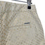 Abercrombie & Fitch Womens Gold Metallic, Cream Shorts