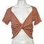 Lululemon LA Twist Front Crop Top