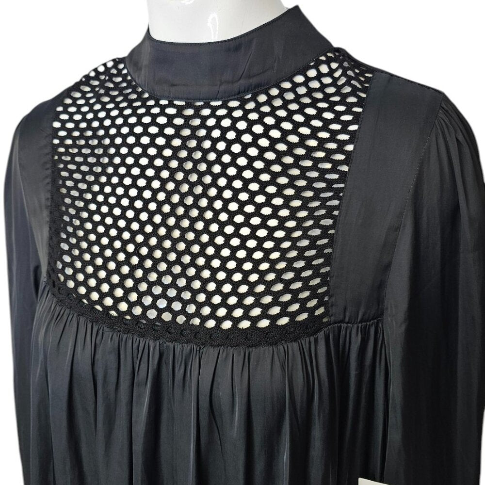 SMYTHE Womens Mock Neck Prairie Tunic