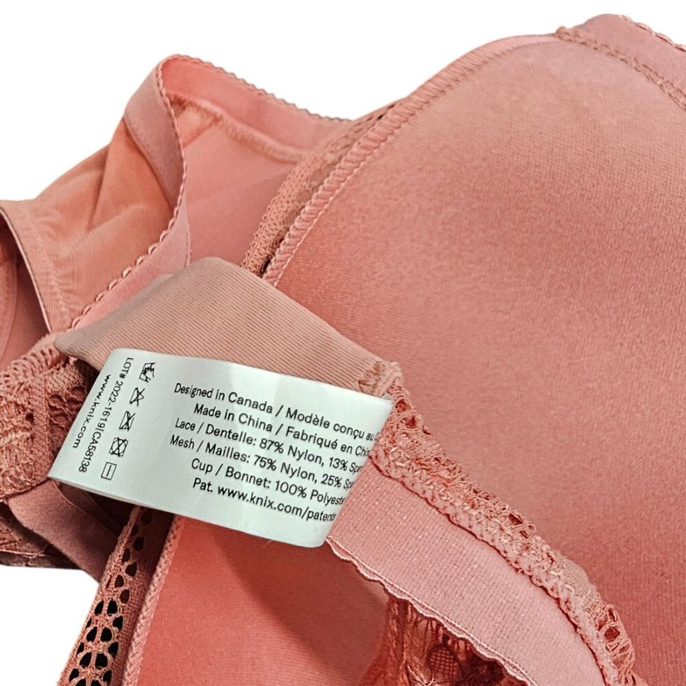 Knix Lace Deep V Lightly Lined Bralette