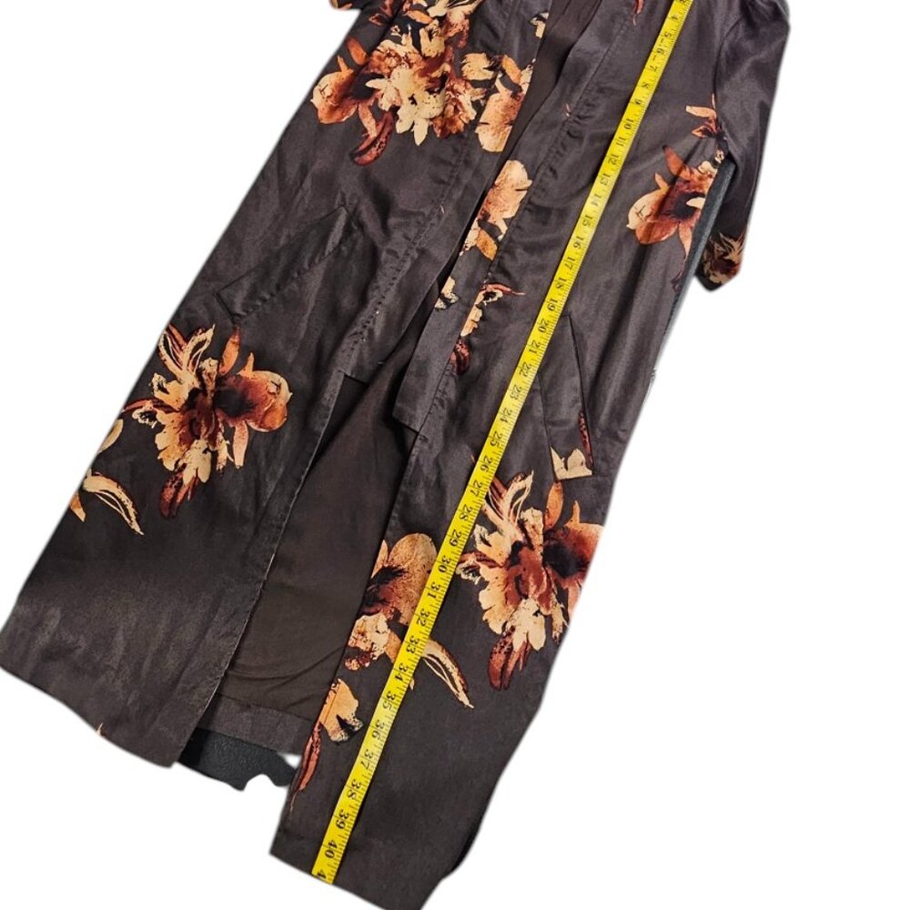 Free People Printed Slim Kimono