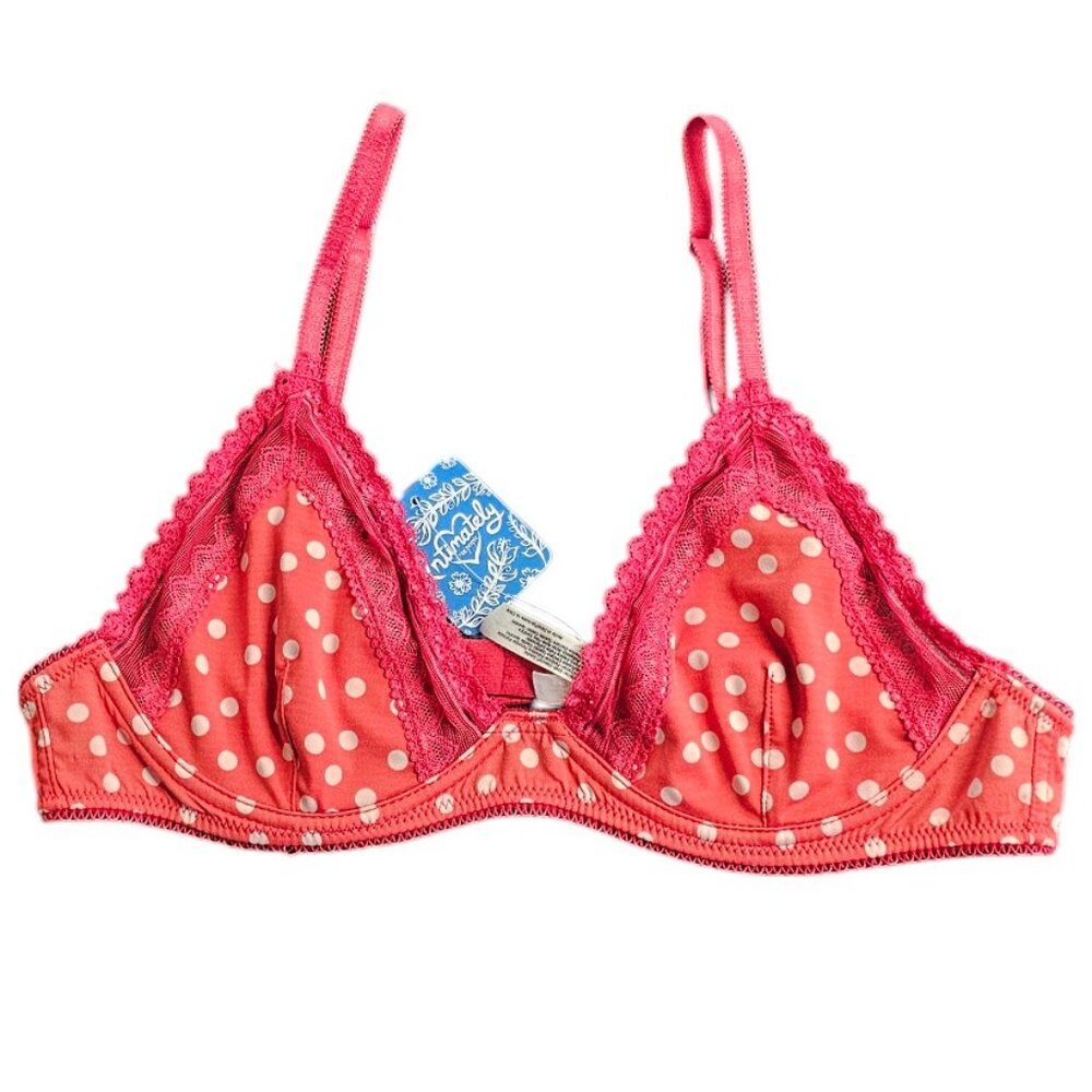 Free People Intimately Free Polka Dot Underwire Bra
