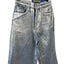 Joe's Jeans Womens Mia Foil High-Rise Wide-Leg Jeans