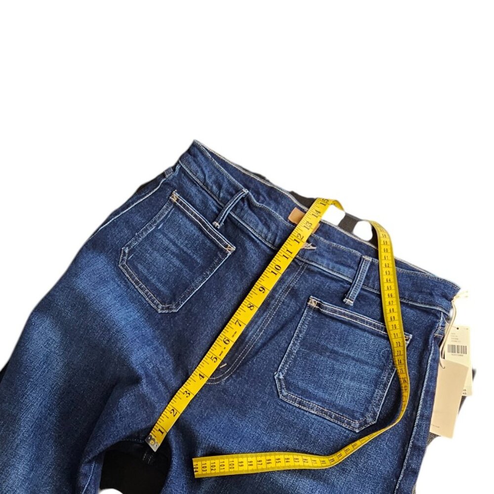 MOTHER The Patch Pocket Rambler Sneak Jeans