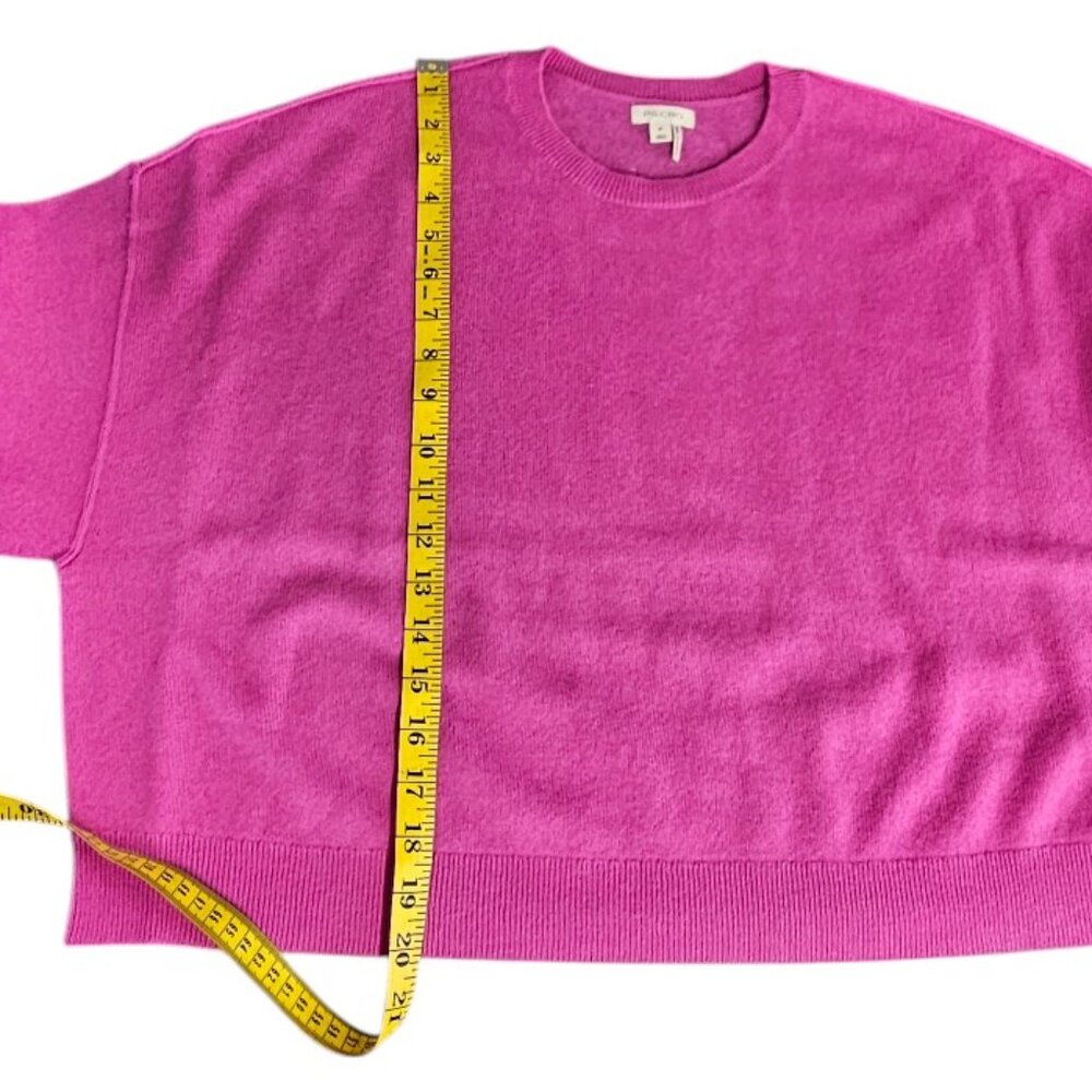 Anthropologie Pilcro The Alani 100% Cashmere Crop Sweater