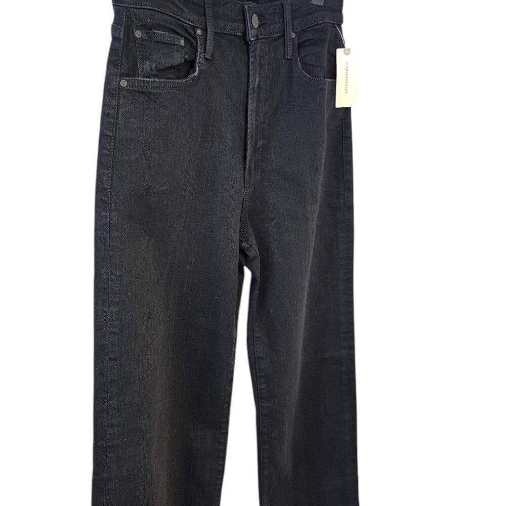 MOTHER The Rambler High-Rise Straight-Leg Ankle Jeans
