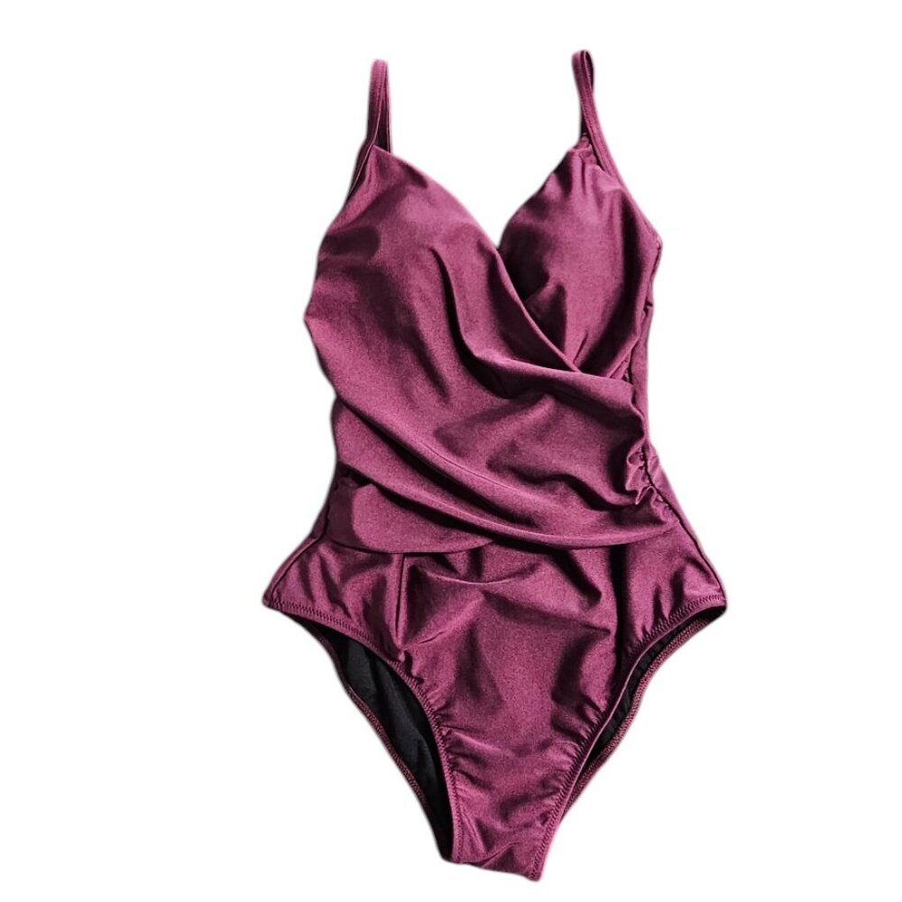 Profile by Gottex One Piece Wrap Swimsuit