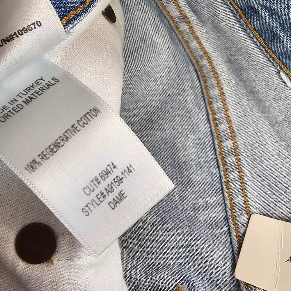 AGOLDE Womens Dame Jeans