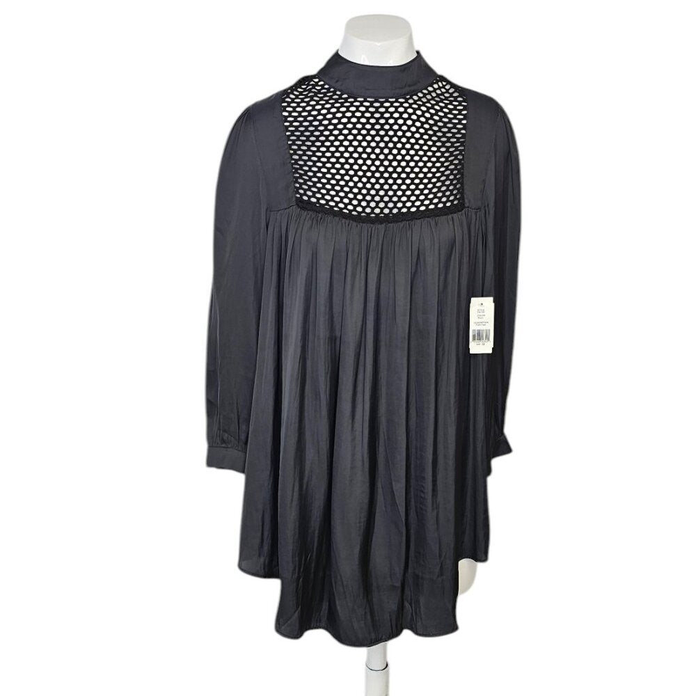 SMYTHE Womens Mock Neck Prairie Tunic