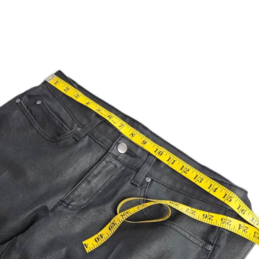 Eileen Fisher Womens Coated Jeans