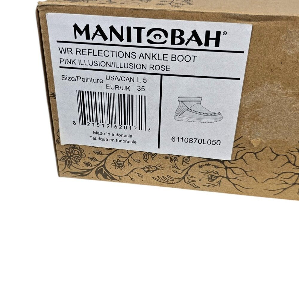 Manitobah Mukluks Womens Reflections Ankle Boots
