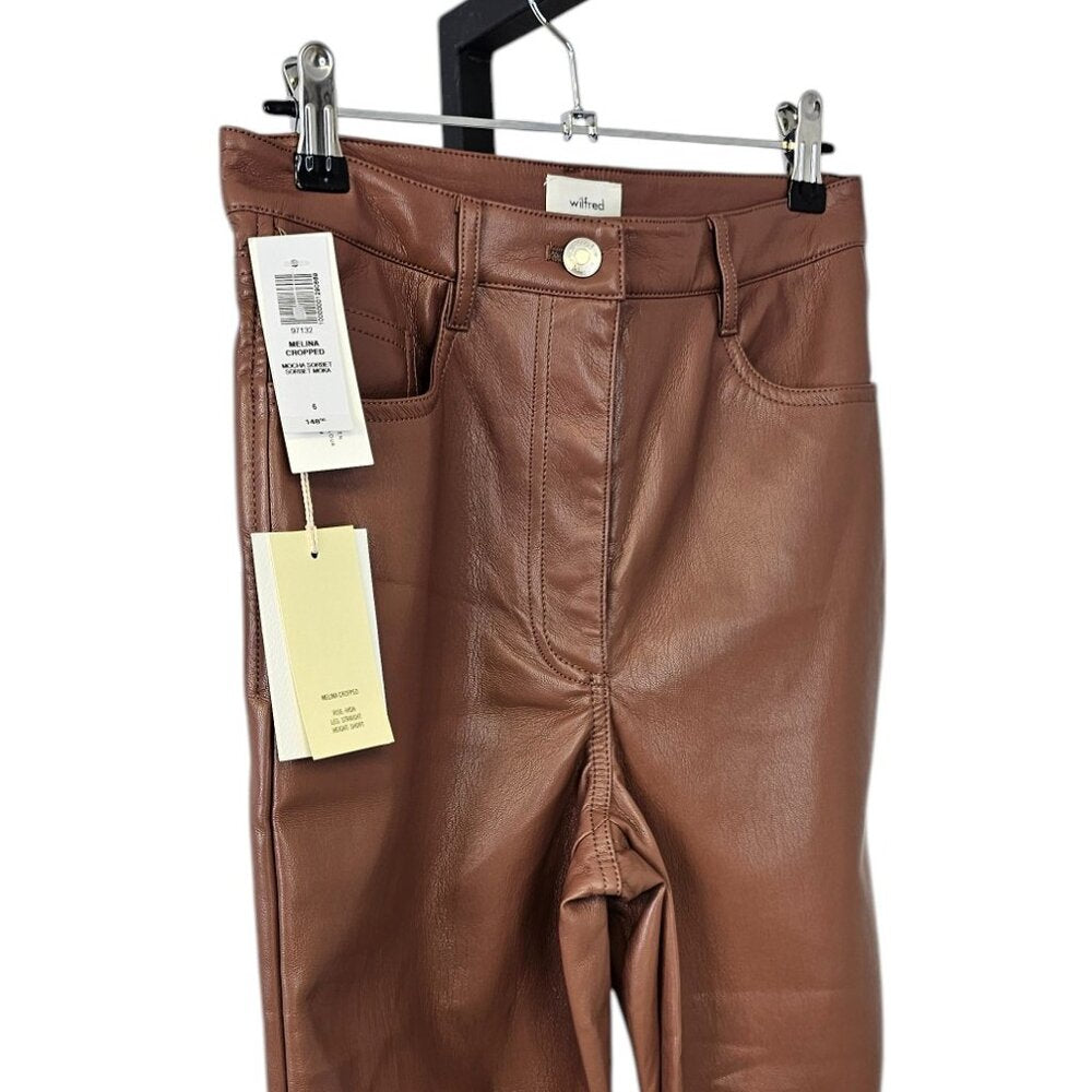 Aritzia Wilfred Melina Cropped Pant