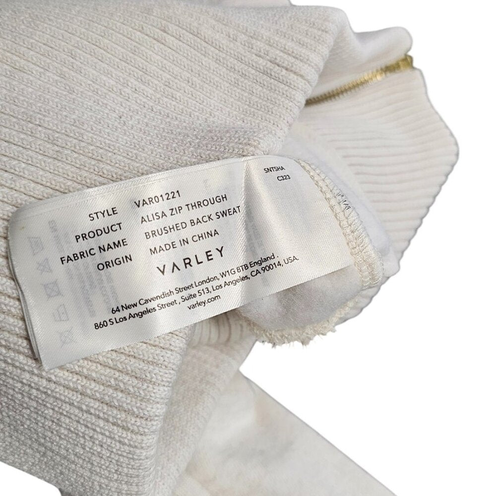 Anthropologie Varley Alisa Knit Zip-Up Jacket