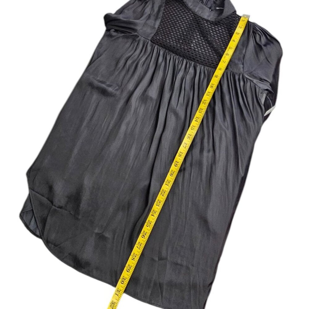 SMYTHE Womens Mock Neck Prairie Tunic