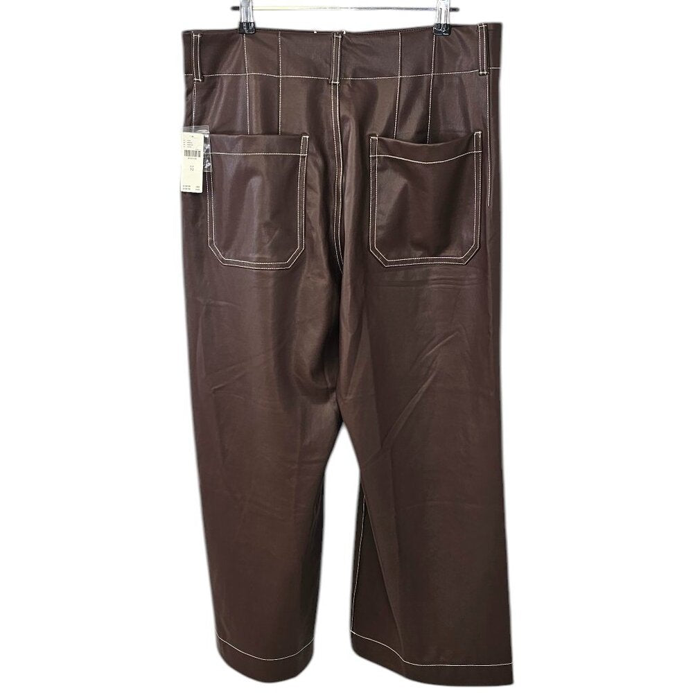 Maeve The Colette Cropped Wide-Leg Pant