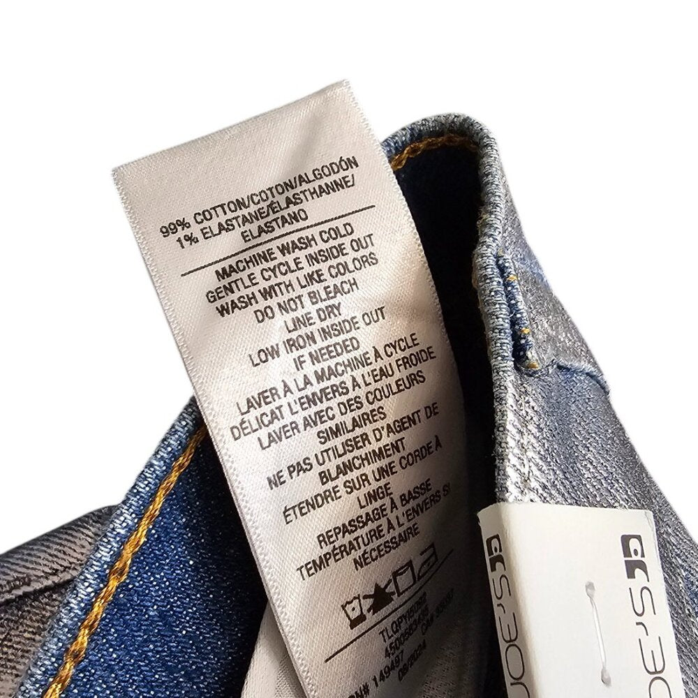 Joe's Jeans Womens Mia Foil High-Rise Wide-Leg Jeans