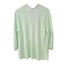 Eileen Fisher Womens Linen Cotton Open Front 3/4 Sleeve Cardigan