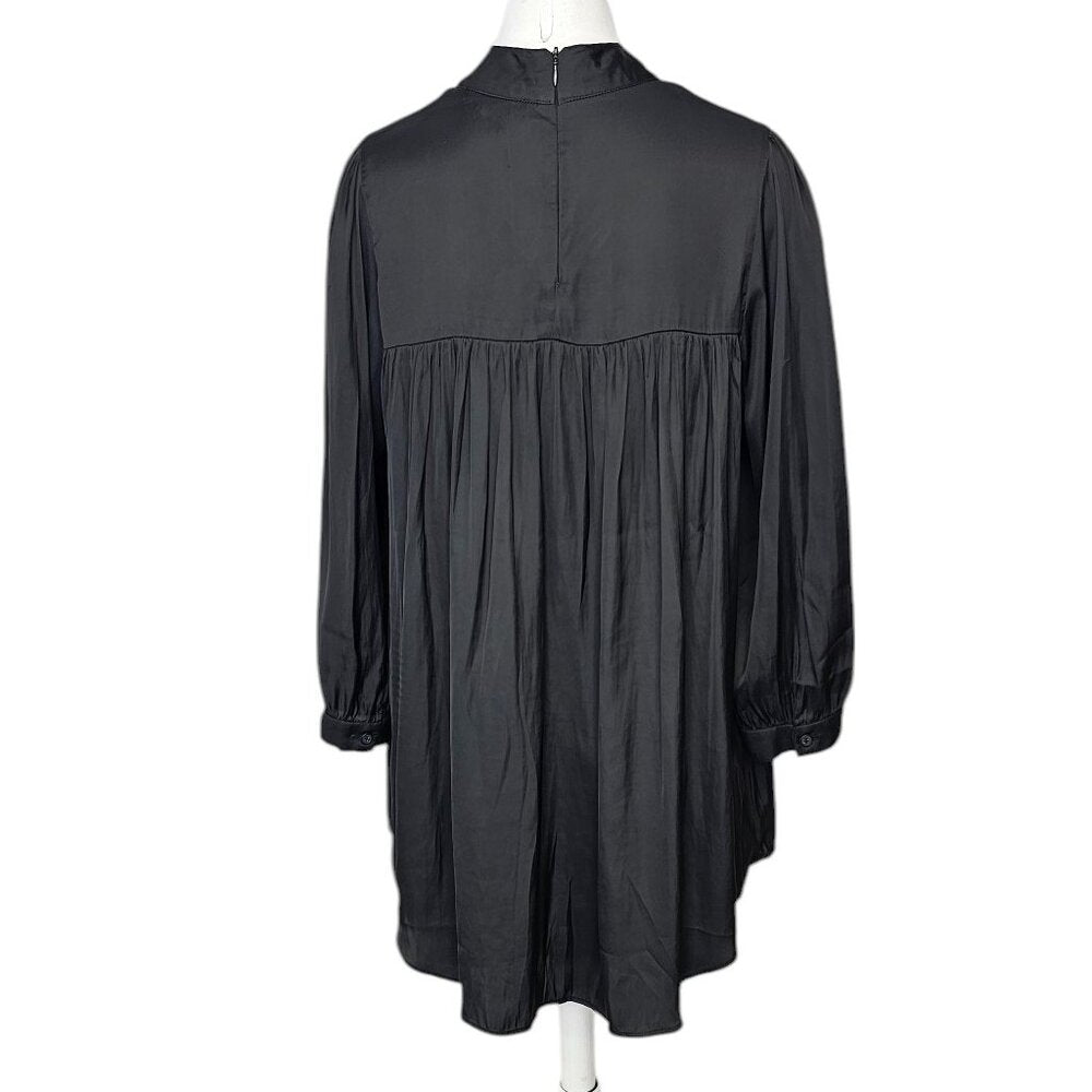 SMYTHE Womens Mock Neck Prairie Tunic