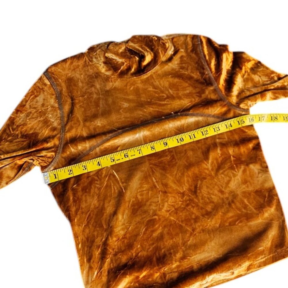 Aritzia Wilfred Free Velvet Moon Crop Long Sleeve Shirt