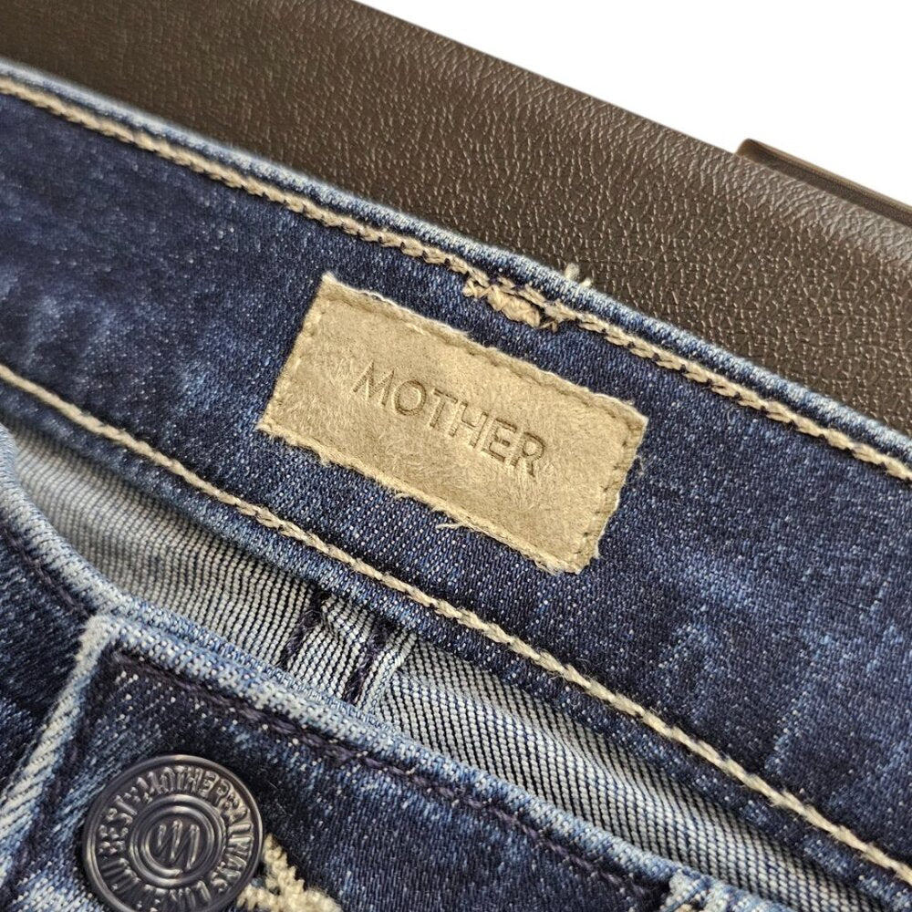 MOTHER Womens The Mid Rise Dazzler Ankle