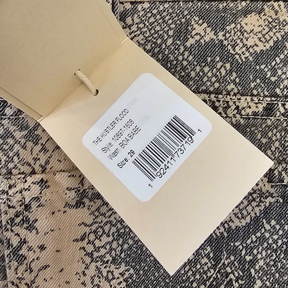 MOTHER Womens The Hustler Flood Jeans