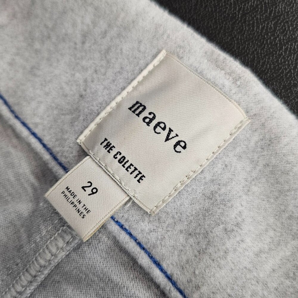 Anthropologie Maeve The Colette Brushed Knit Crop Wide-Leg Pants