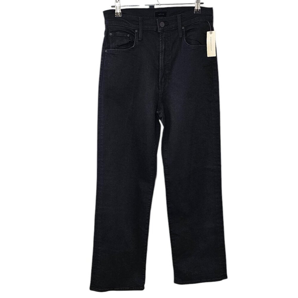 MOTHER The Rambler High-Rise Straight-Leg Ankle Jeans